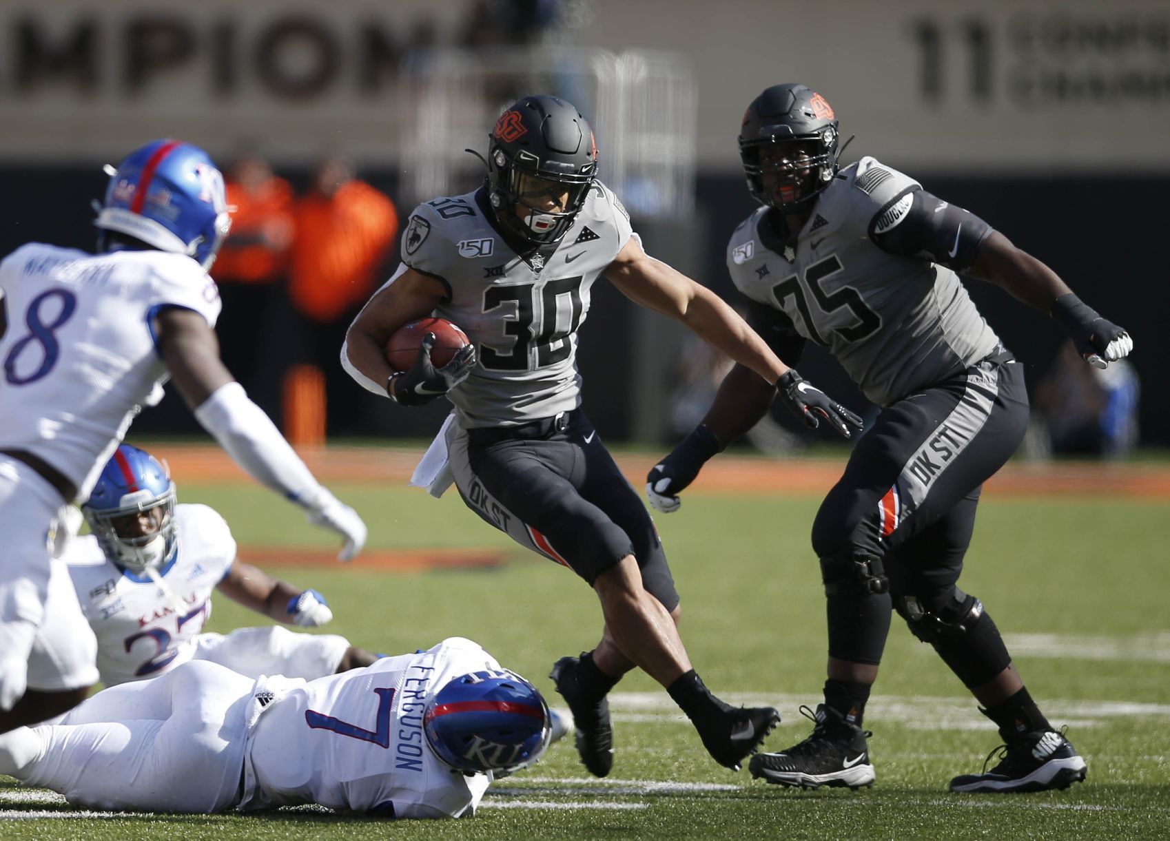 Guerin Emig: Chuba Hubbard was good against Kansas, but he must be spectacular to get to New York as a Heisman finalist